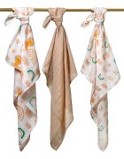 BabyOno Take Care Muslin Diapers пелени от плат Beige 3 бр.