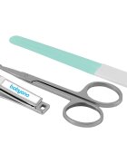 BabyOno Take Care Nail Care комплект за маникюр за деца Mint 1 бр.
