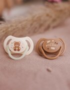 BabyOno Take Care Symmetrical Silicone Soothers биберон Day & Night 0-6m 2 бр.