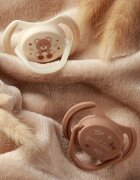 BabyOno Take Care Symmetrical Silicone Soothers биберон Day & Night 0-6m 2 бр.