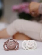 BabyOno Take Care Symmetrical Silicone Soothers биберон Day & Night 18m+ 2 бр.