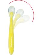 Badabulle Silicone Spoons лъжичка 3 m+ 2 бр.