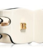 Balmain Hair Couture Small White/Black фиба за коса 1 бр.