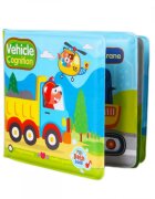 Bam-Bam Bath Book книжка за вода 6m+ Vehicle 1 бр.