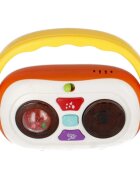 Bam-Bam Music Toy Silicone Bamboo Puzzle играчка за подреждане с мелодия 18m+ Radio 1 бр.