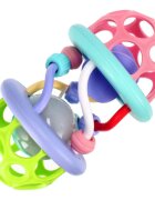 Bam-Bam Musical Rubber Crawling Ball играчка за подреждане с мелодия 6m+ 1 бр.