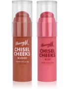 Barry M Chisel Cheeks кремообразен руж в стик duo balení 2x5 гр.