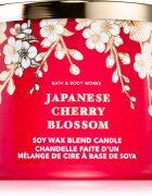 Bath & Body Works Japanese Cherry Blossom ароматна свещ 411 гр.