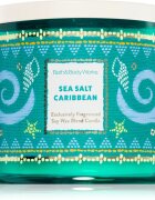 Bath & Body Works Sea Salt Caribbean ароматна свещ 411 гр.