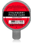 Bath & Body Works Strawberry Pound Cake aроматизатор за автомобил пълнител 6 мл.