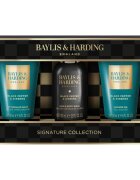 Baylis & Harding Black Pepper & Ginseng подаръчен комплект за лице тяло и коса за мъже