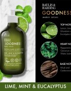 Baylis & Harding Goodness Awaken Senses мляко за ръце и тяло с освежаващ ефект аромати Lime Mint & Eucalyptus 500 мл.
