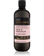 Baylis & Harding Goodness Rose & Geranium душ гел с аромат на цветя 500 мл.