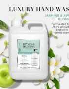 Baylis & Harding Jasmine & Apple Blossom течен сапун за ръце пълнител 2000 мл.