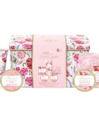 Baylis & Harding Royale Garden Rose Poppy & Vanilla подаръчен комплект метална кутия