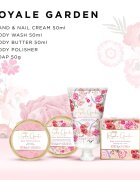 Baylis & Harding Royale Garden Rose Poppy & Vanilla подаръчен комплект метална кутия