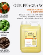 Baylis & Harding Sweet Mandarin & Grapefruit течен сапун за ръце пълнител Refill 2000 мл.