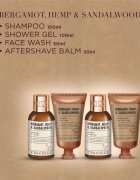 Baylis & Harding The Fuzzy Duck Bergamot Hemp & Sandalwood подаръчен комплект на път