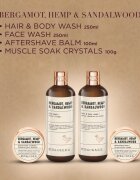 Baylis & Harding The Fuzzy Duck Bergamot Hemp & Sandalwood подаръчен комплект за мъже