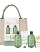 Baylis & Harding Wellness. Energise подаръчен комплект козметична чантичка Ginger Lime & Basil Leaf