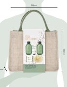 Baylis & Harding Wellness. Energise подаръчен комплект козметична чантичка Ginger Lime & Basil Leaf