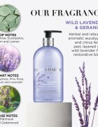 Baylis & Harding Wild Lavender & Geranium течен сапун за ръце с хидратиращ ефект 500 мл.
