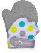 BBLÜV Glüv бебешки ръкавици против хапане на пръстите Grey 1 бр.