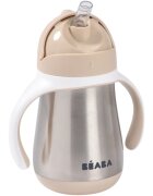 Beaba Stainless Steel Baby Bottle неръждаема термобутилка за вода Clay Earth 250 мл.