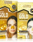 Beauty Formulas Gold почистваща лепенка за запушени пори по носа с колаген 6 бр.