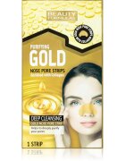 Beauty Formulas Gold почистваща лепенка за запушени пори по носа с колаген 6 бр.
