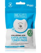 Beauty Formulas Hyaluronic Acid тампони за почистване на грим с хидратиращ ефект 30 бр.