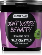 Beauty Jar Don't Worry Be Happy сол за релаксираща вана с екстракт от лавандула 1.2 кг