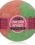 Beauty Jar Unicorn Kisses бомбичка за вана с аромат на ягоди 150 гр.