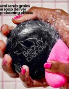 beautyblender® Tool Scrub Charcoal Твърдо почистващо средство за гъби и четки за грим 150 гр.