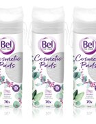 Bel Face & Body тампони за почистване на грим изгодна опаковка 3x70 бр.