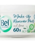 Bel Face & Body тампони за почистване на грим с алое вера 60 бр.