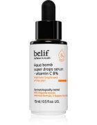 belif Aqua Bomb Super Drops Serum Vitamin C 8% озаряващ серум с витамин С с анти-бръчков ефект 15 мл.