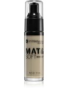 Bell Hypoallergenic Mat&Soft лек матиращ фон дьо тен цвят 01 Light Beige 30 мл.