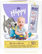BELLA Baby Happy Baby Underpads еднократни подложки за смяна на пелените 60x60 cm 10 бр.