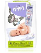BELLA Baby Happy Baby Underpads еднократни подложки за смяна на пелените 90x60 cm 5 бр.