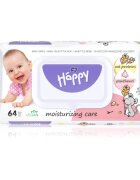 BELLA Baby Happy Oat proteins and Panthenol мокри почистващи кърпички за деца 64 бр.
