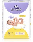BELLA Baby Happy Panda еднократни подложки за смяна на пелените 60x60cm 10 бр.