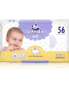 BELLA Baby Happy Panda мокри почистващи кърпички за деца 56 бр.