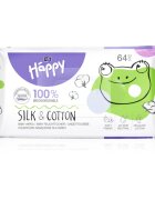 BELLA Baby Happy Silk & Cotton мокри кърпички 64 бр.
