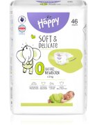 BELLA Baby Happy Soft&Delicate еднократни пелени ≤ 2 kg Before Newborn 46 бр.