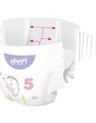 BELLA Baby Happy Soft&Delicate еднократни пелени с каналчета 11-18 kg 52 бр.