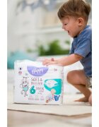 BELLA Baby Happy Soft&Delicate еднократни пелени с каналчета Junior Extra 15+ kg 34 бр.