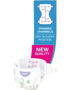 BELLA Baby Happy Soft&Delicate еднократни пелени с каналчета Junior Extra 15+ kg 48 бр.