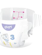 BELLA Baby Happy Soft&Delicate еднократни пелени с каналчета Midi 5-9 kg 70 бр.