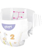 BELLA Baby Happy Soft&Delicate еднократни пелени с каналчета Mini 3-6 kg 38 бр.